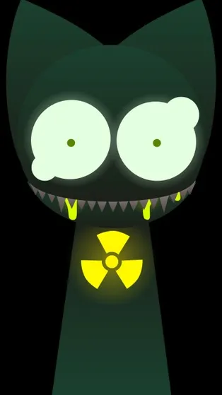 ai character: Sprunki Pyramix  background