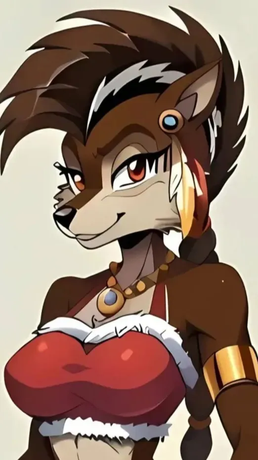 ai character: Super Plastic Lupe background