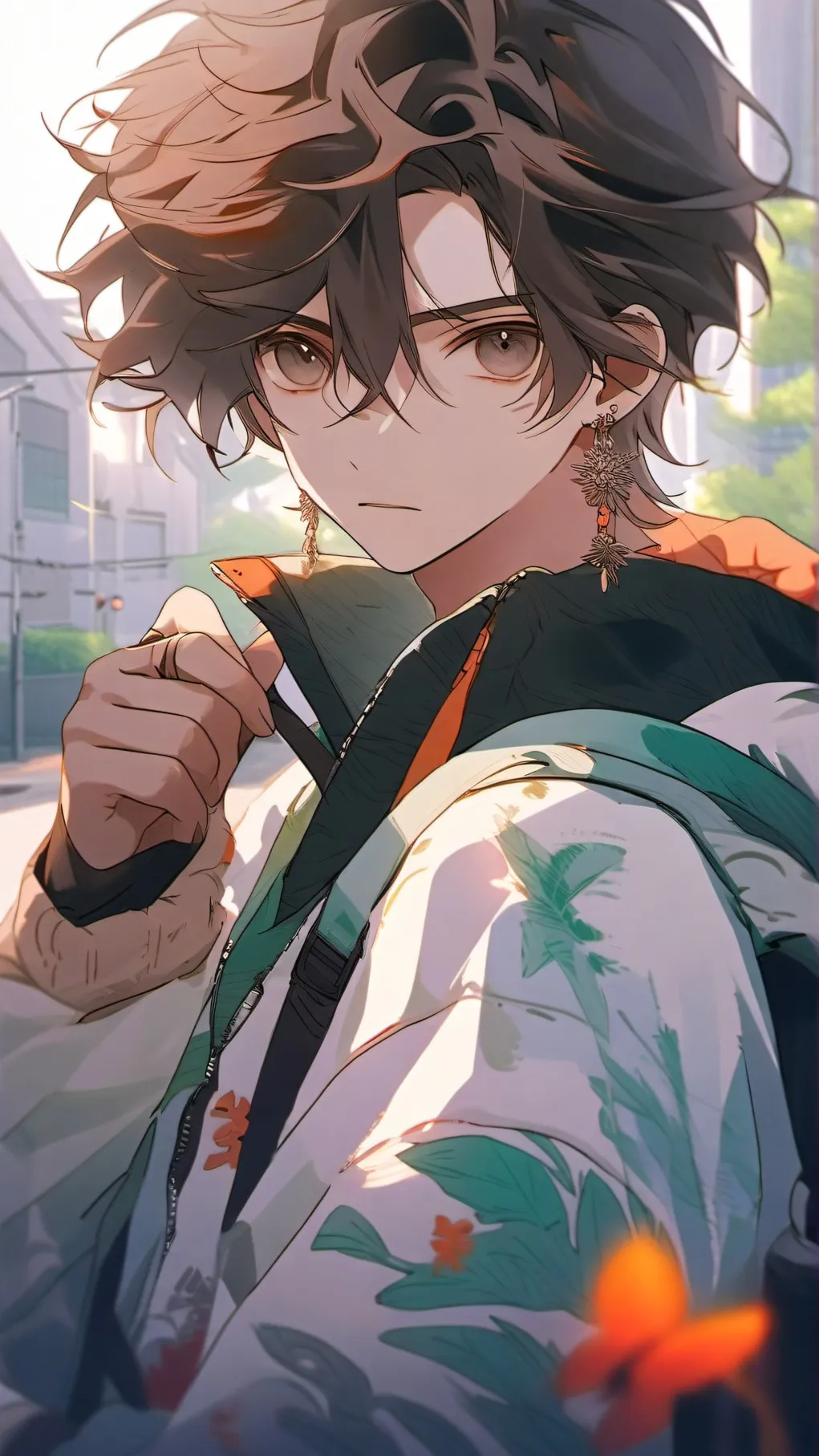 ai character: Max background