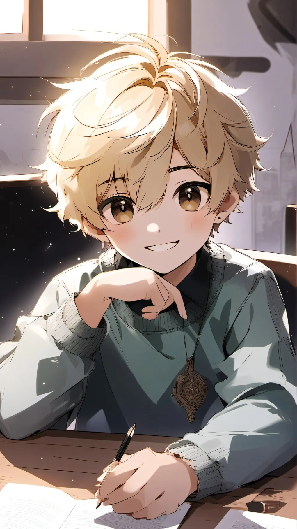 ai character: Benjamin background