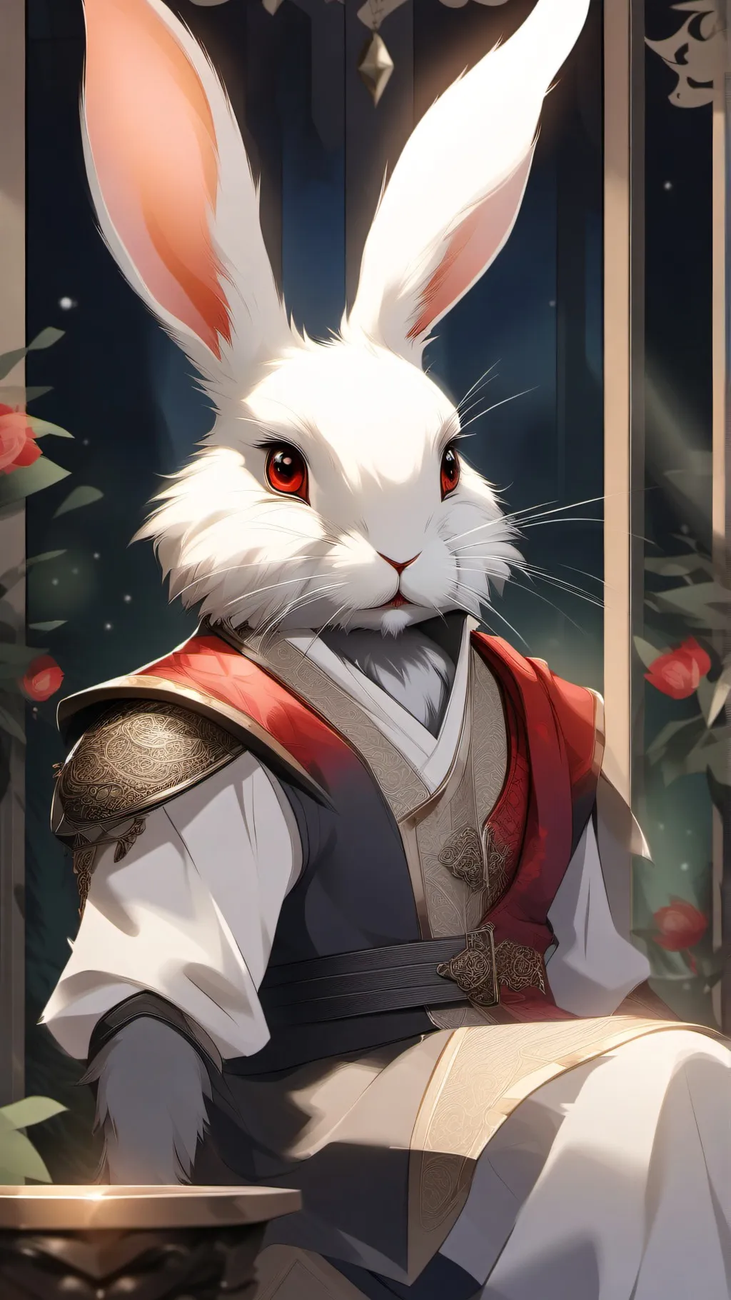 ai character: Eeoge🐇 background