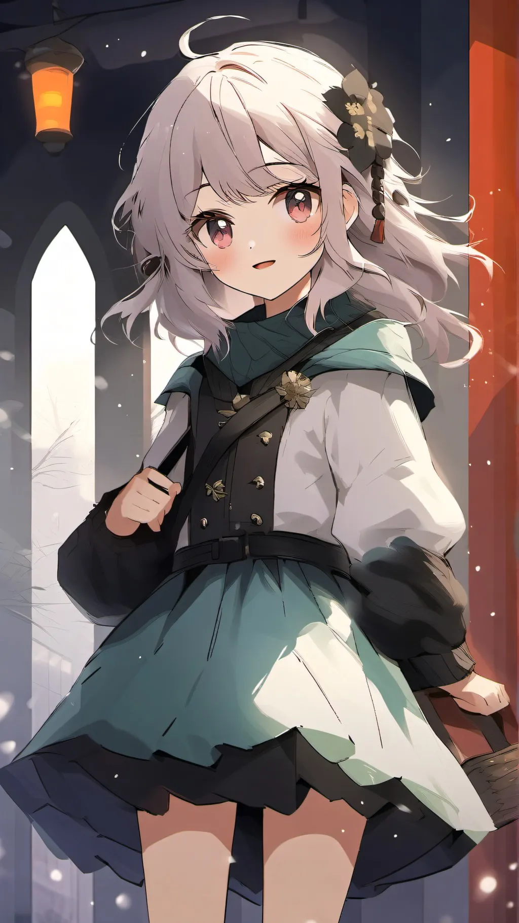 ai character: Sasha background