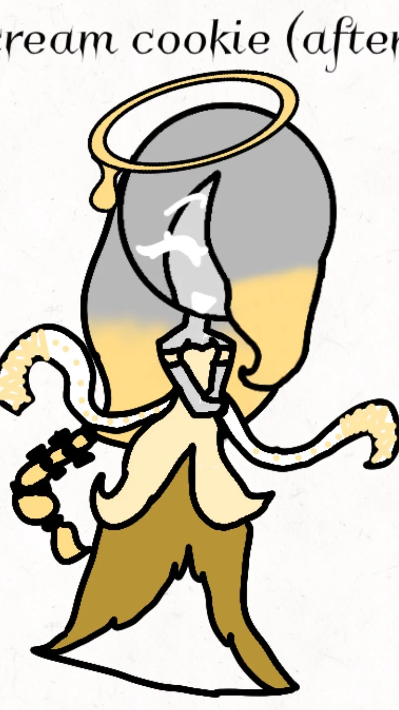 ai character: Spirit cream  background