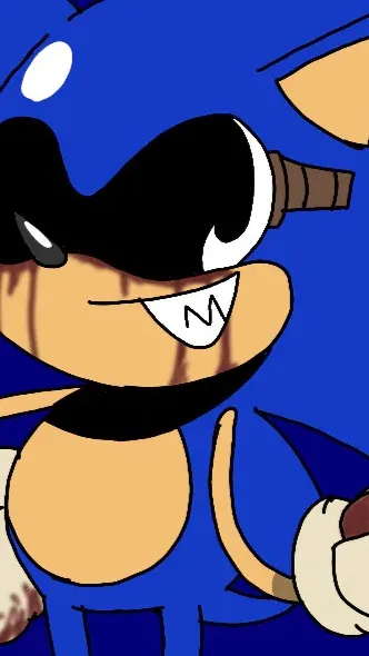 ai character: Sonic.RAW background