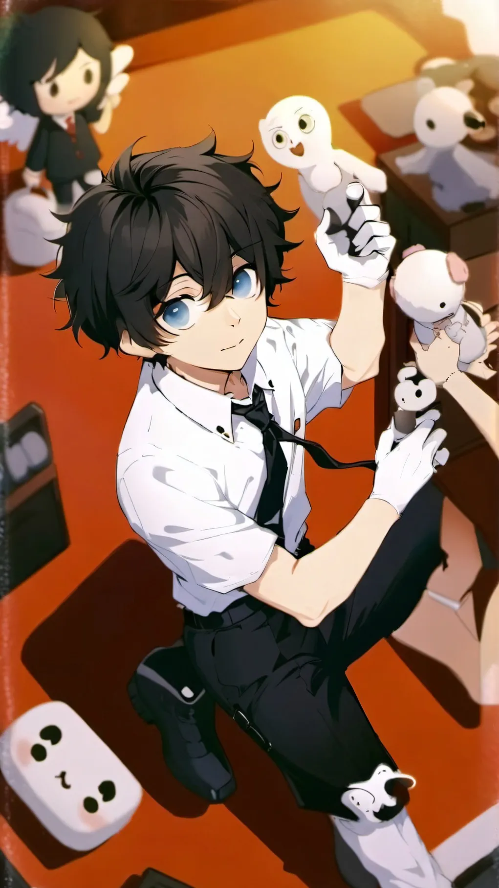 ai character: Lyinx Anzai background