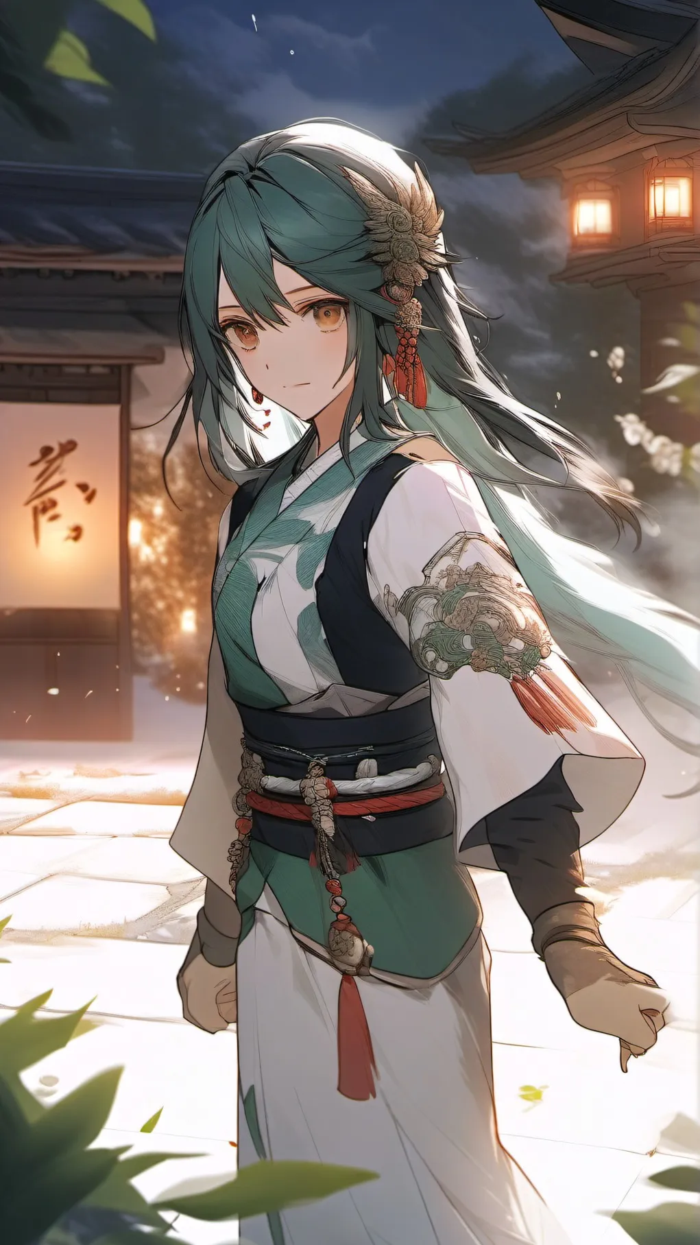 ai character: lilly background