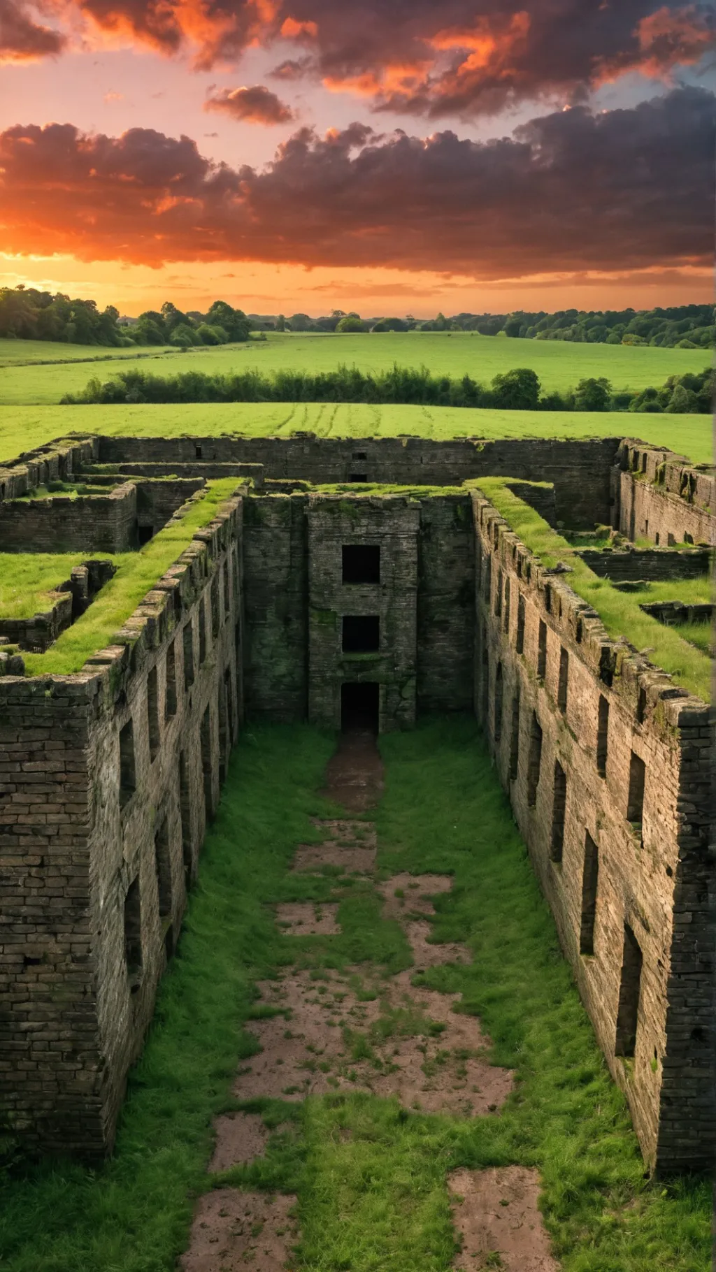 ai character: The maze runner  background