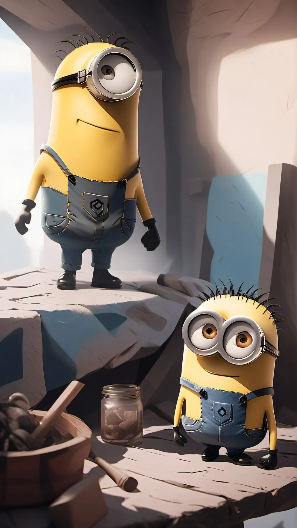 ai character: minions background