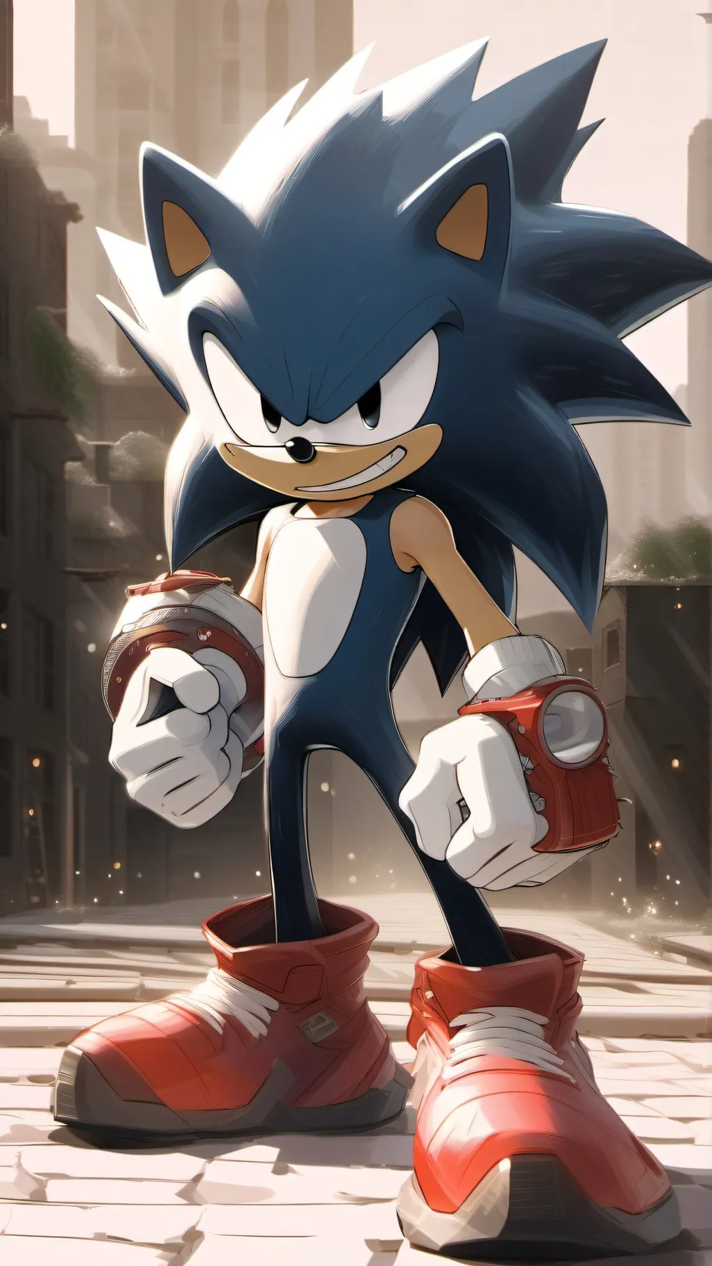 ai character: archie sonic background