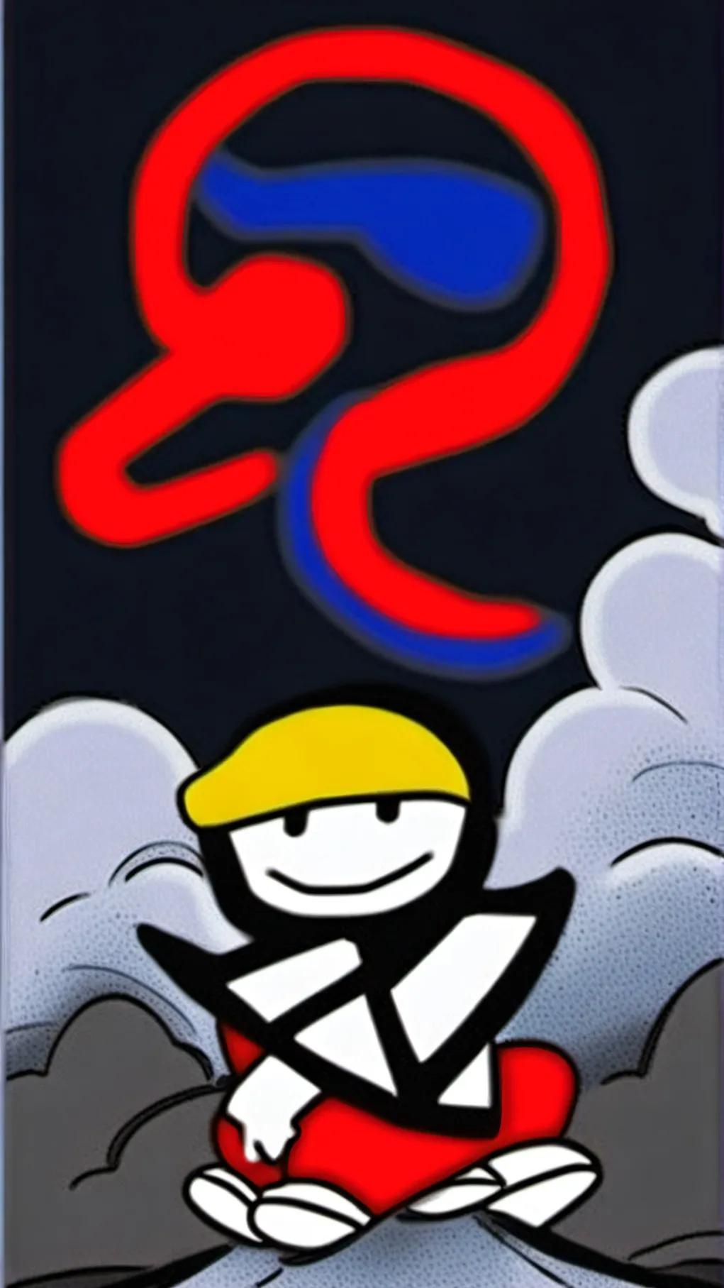 ai character: roast battle kid  background