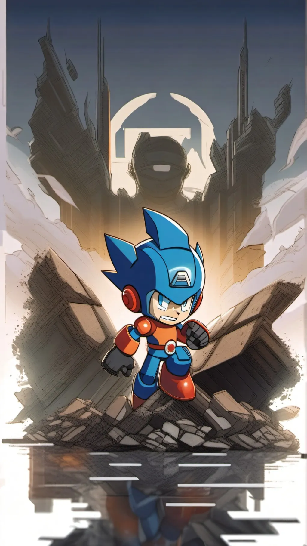 ai character: roast battle  background