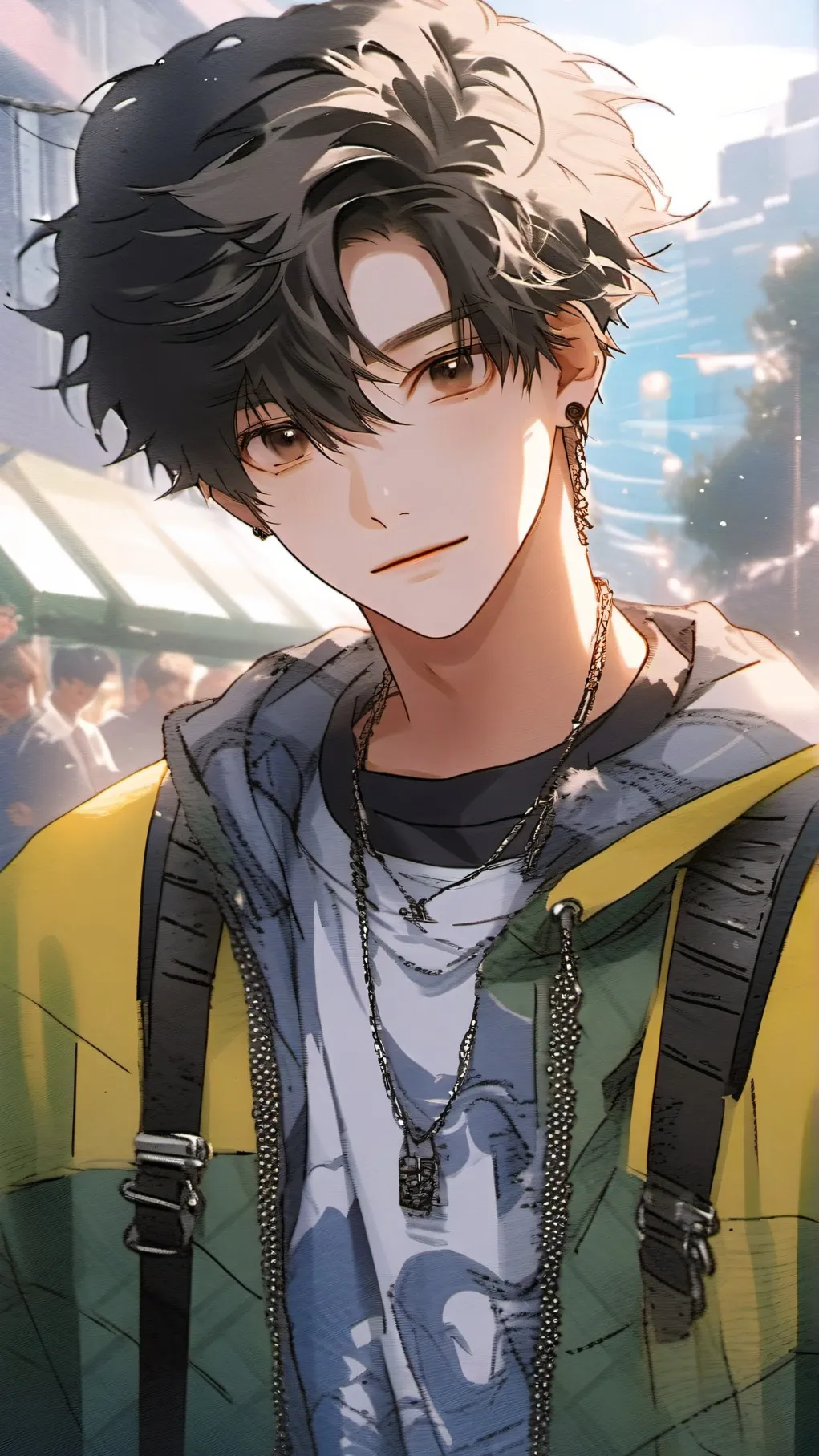 ai character: Zane <3 background