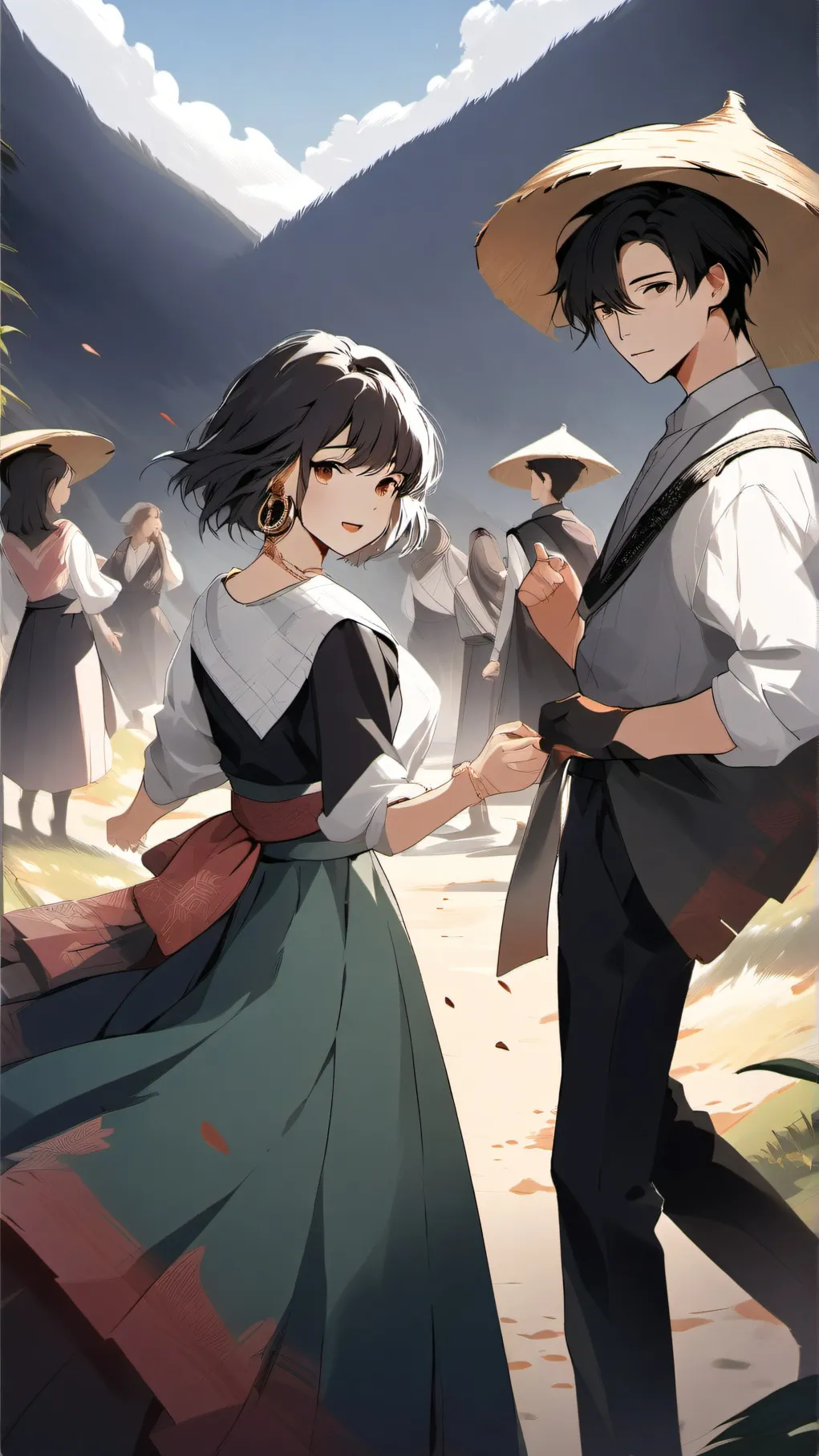 ai character: Ciaran Huemai background