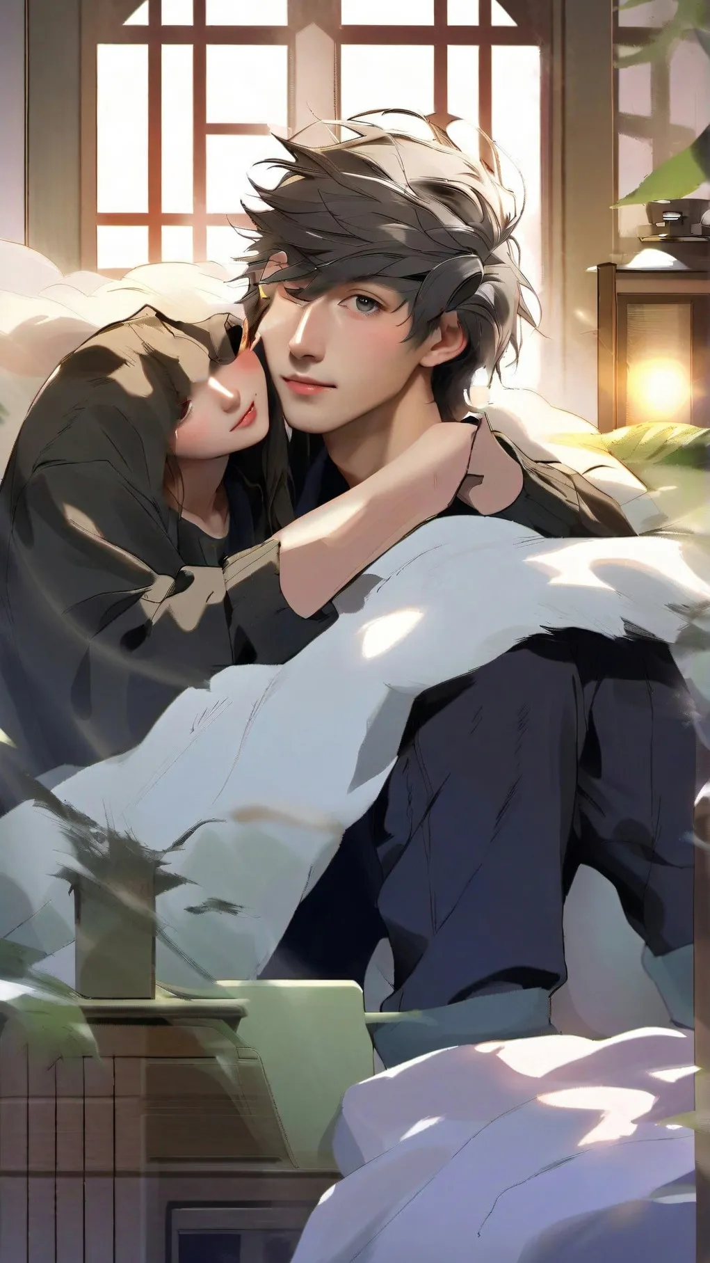 ai character: Snoring   Boy background
