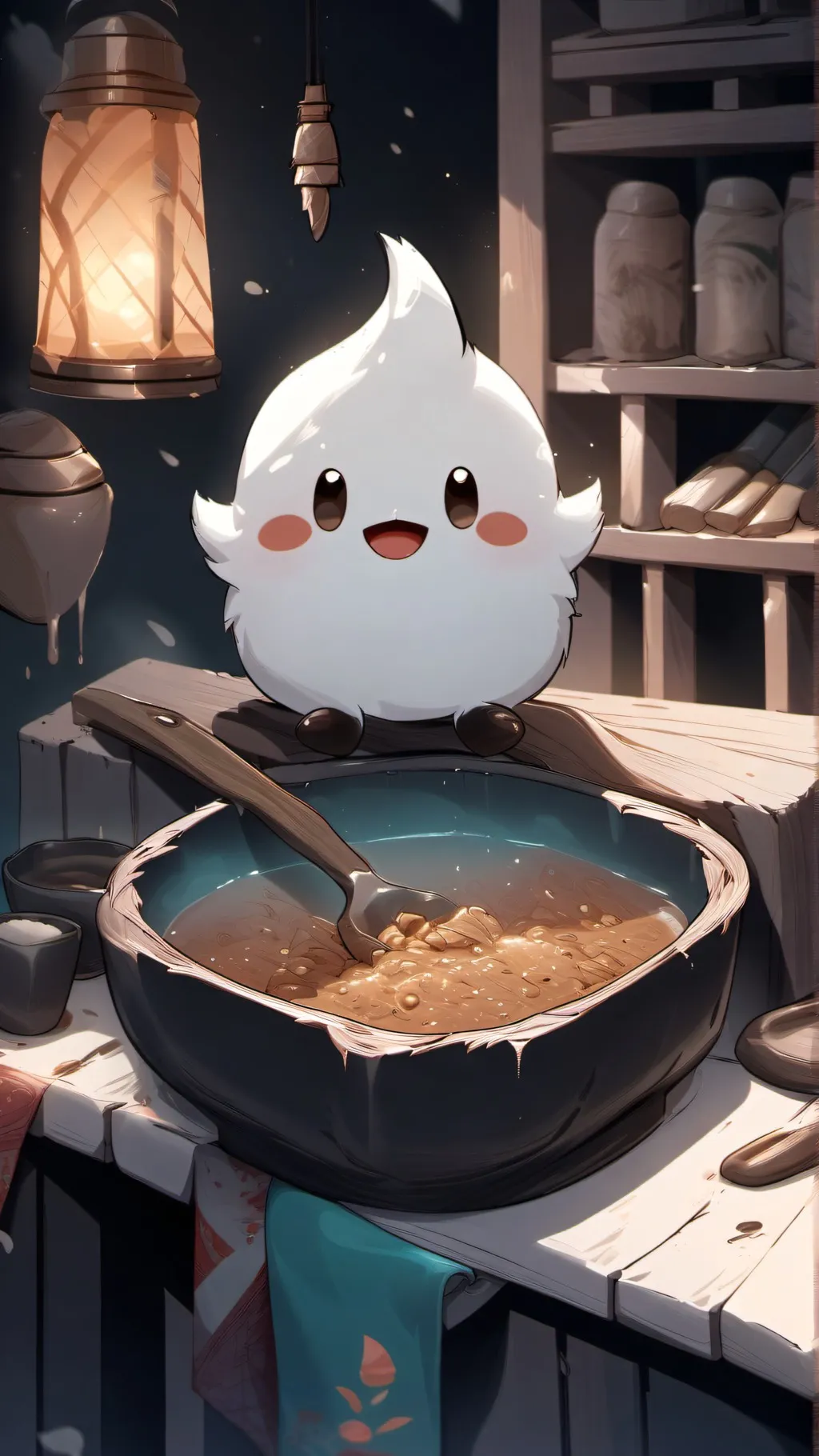 ai character: random bfdi emoji background