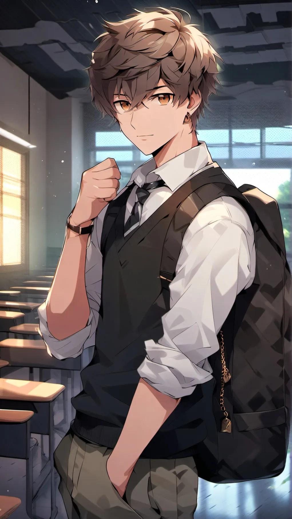 ai character: Nate background