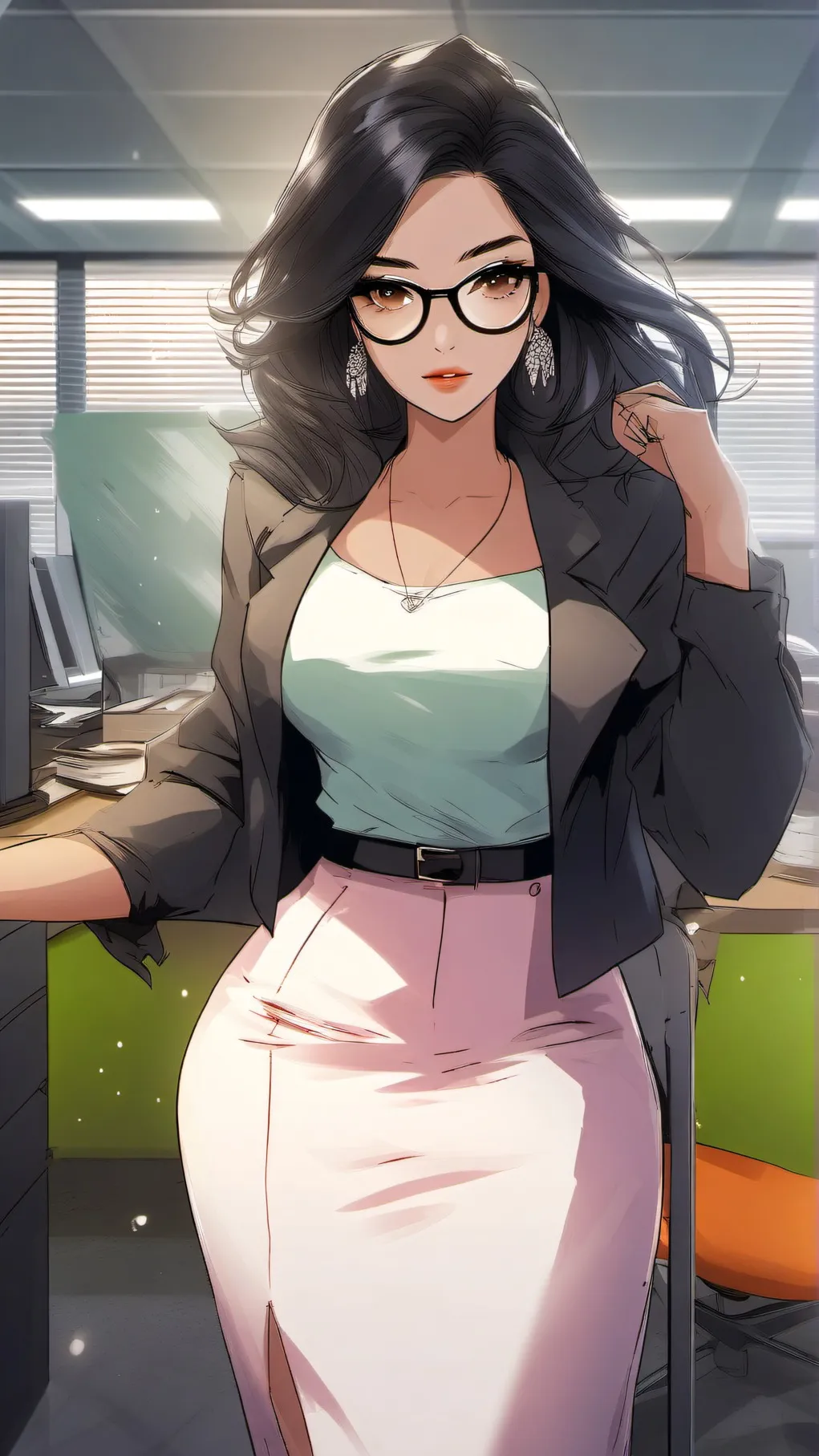 ai character: lana background