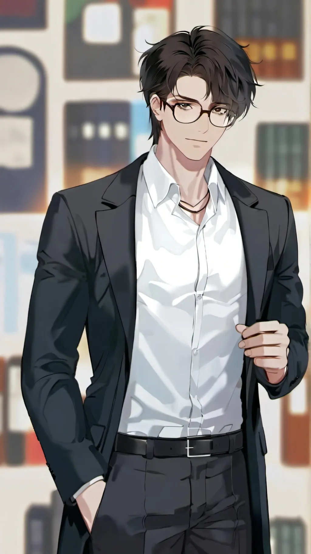 ai character: Vik background