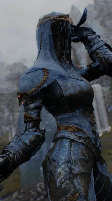 ai character: dancer of boreal background