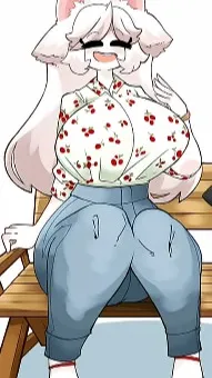 ai character: my girlfriends cat background