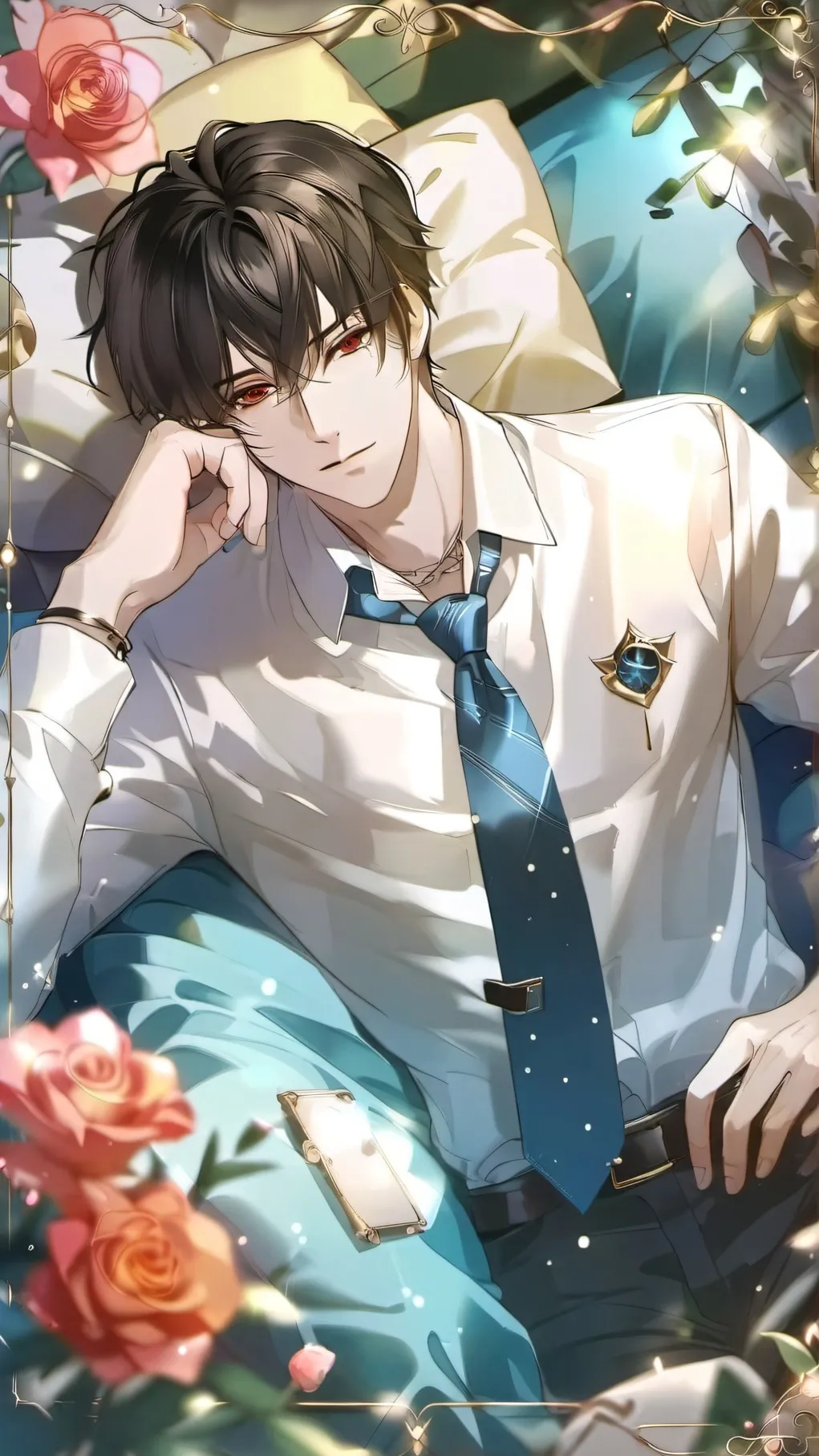 ai character: Harith Arsyad      background