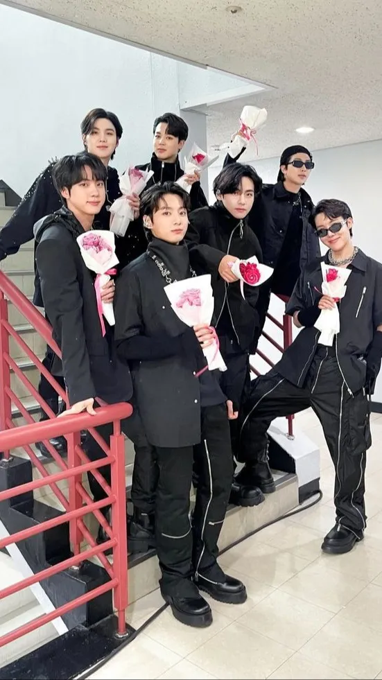 ai character: BTS  background