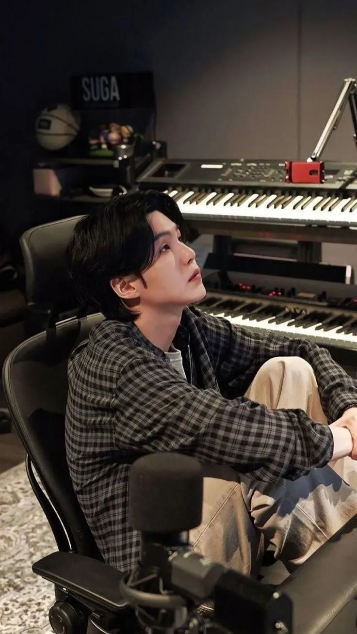 ai character: Min Yoongi  background