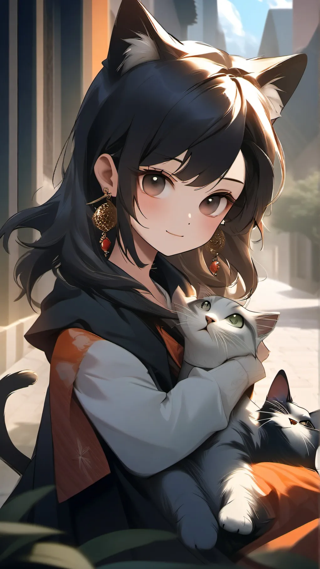 ai character: Important Messgae background