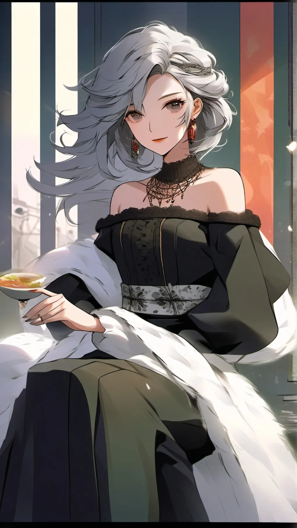 ai character: Mha Carneval background