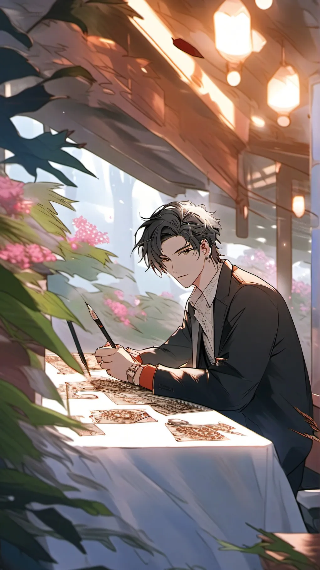 ai character: nickles background