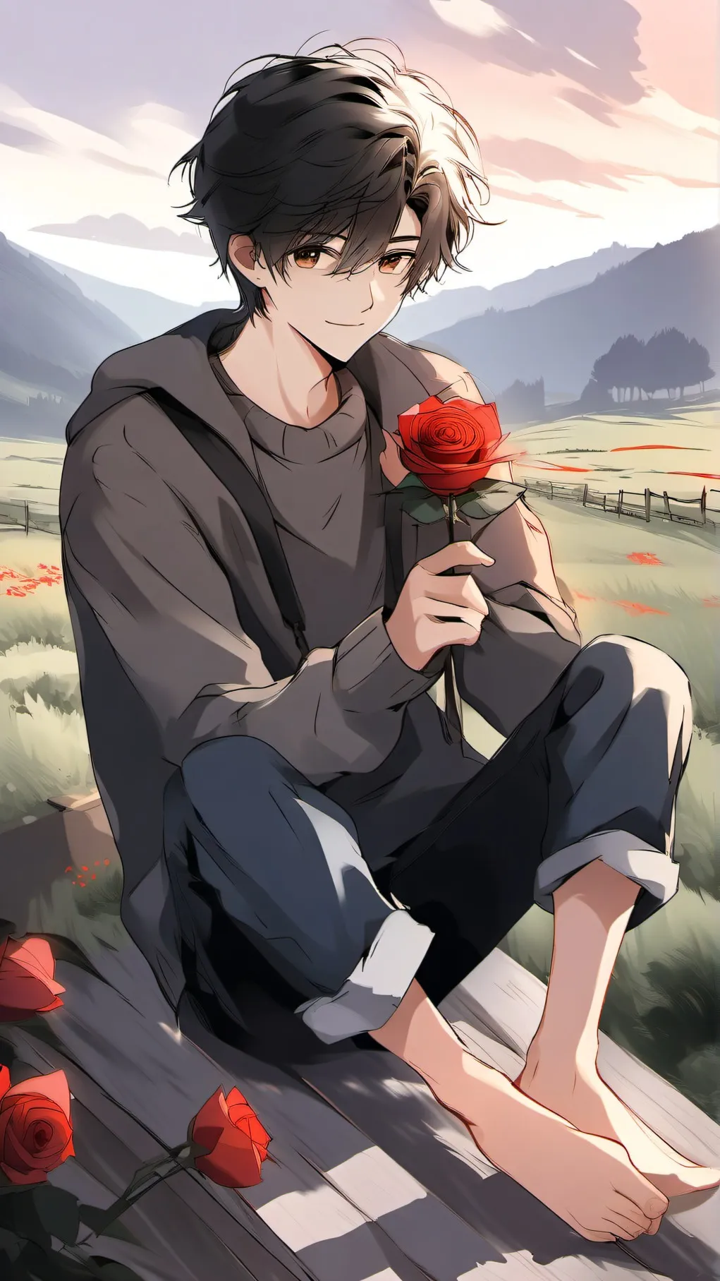 ai character: James the brother. background