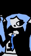 ai character: fpe but with Miku! background