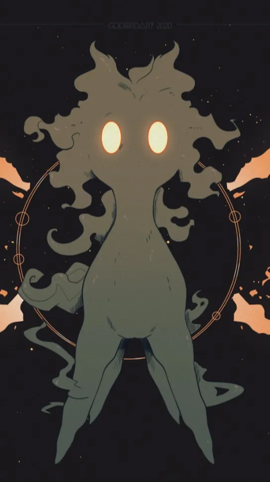 ai character: Beta Arceus  background