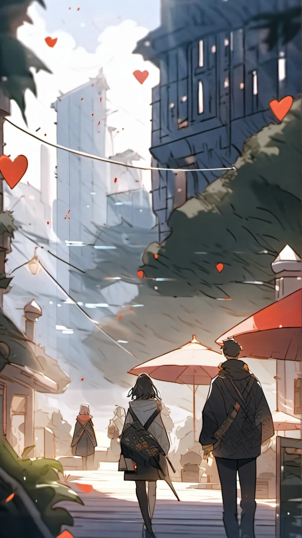 ai character: aillance valentine background