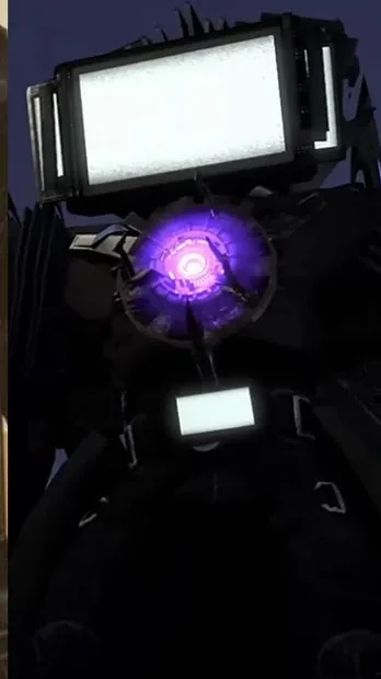 ai character: skbidi battle background