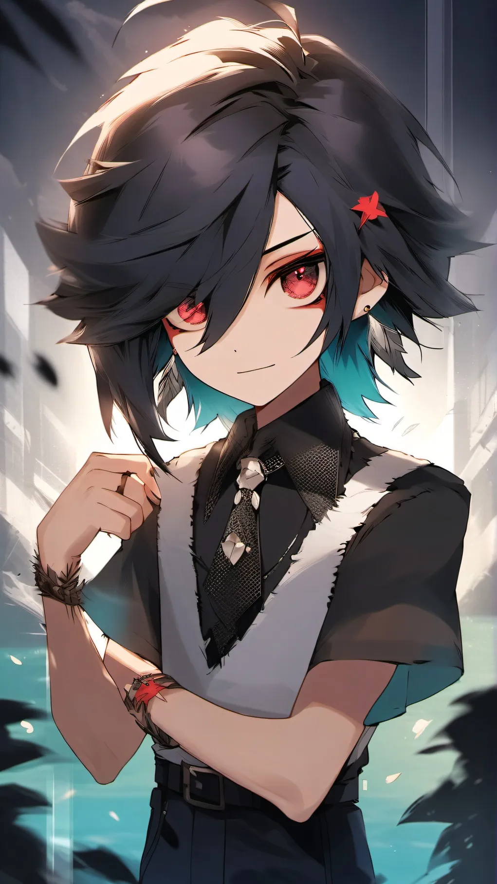 ai character: Hh background