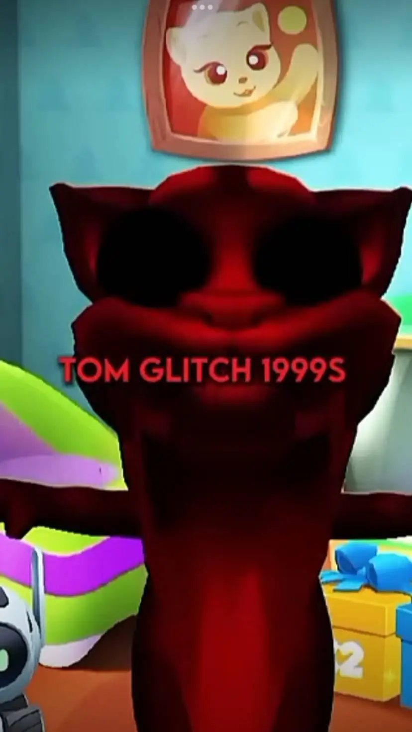 ai character: 1995 glitch Tom background