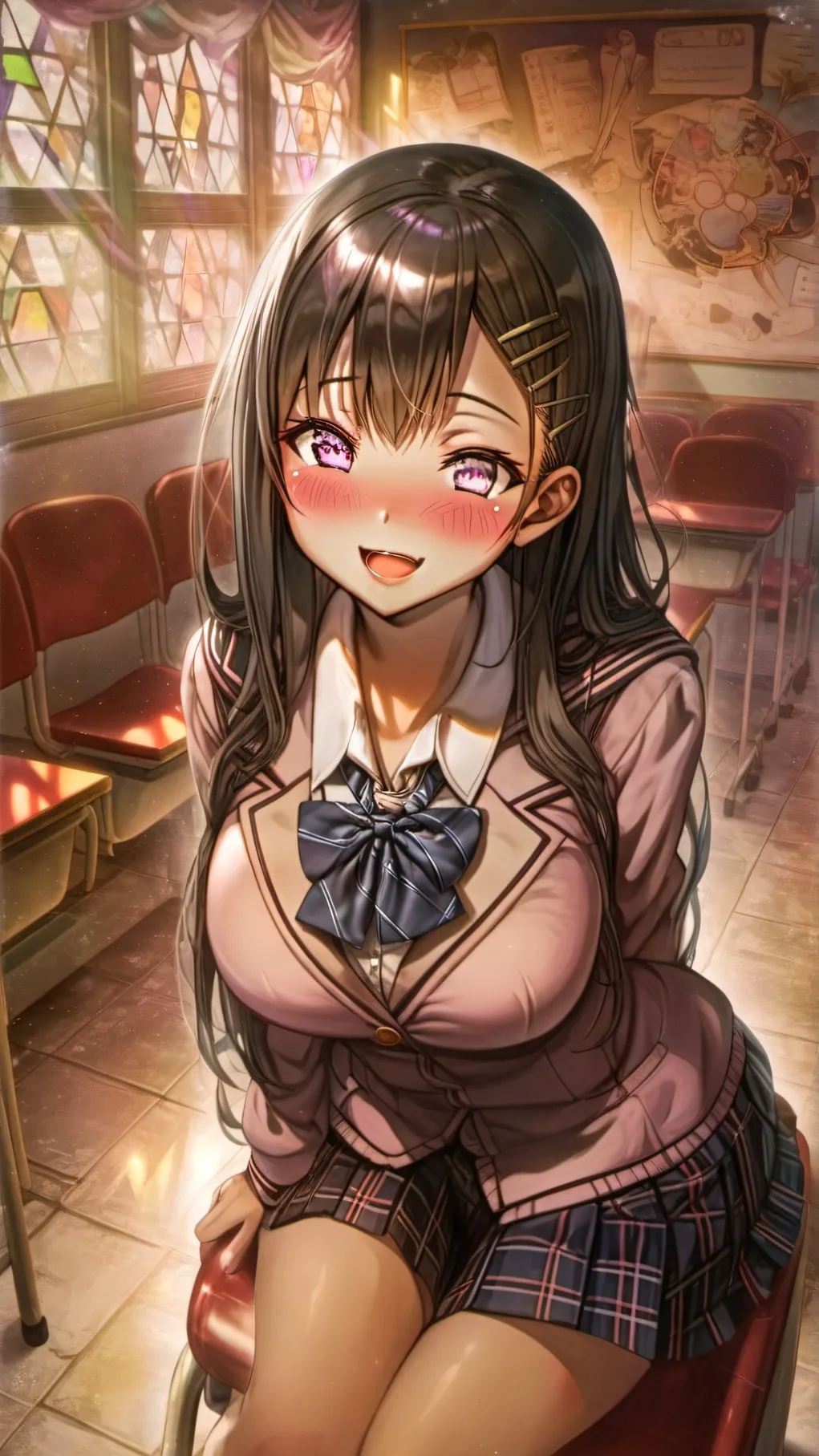 ai character: Y/N UPPERMOON background