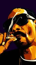 ai character: snoop dog (again) background