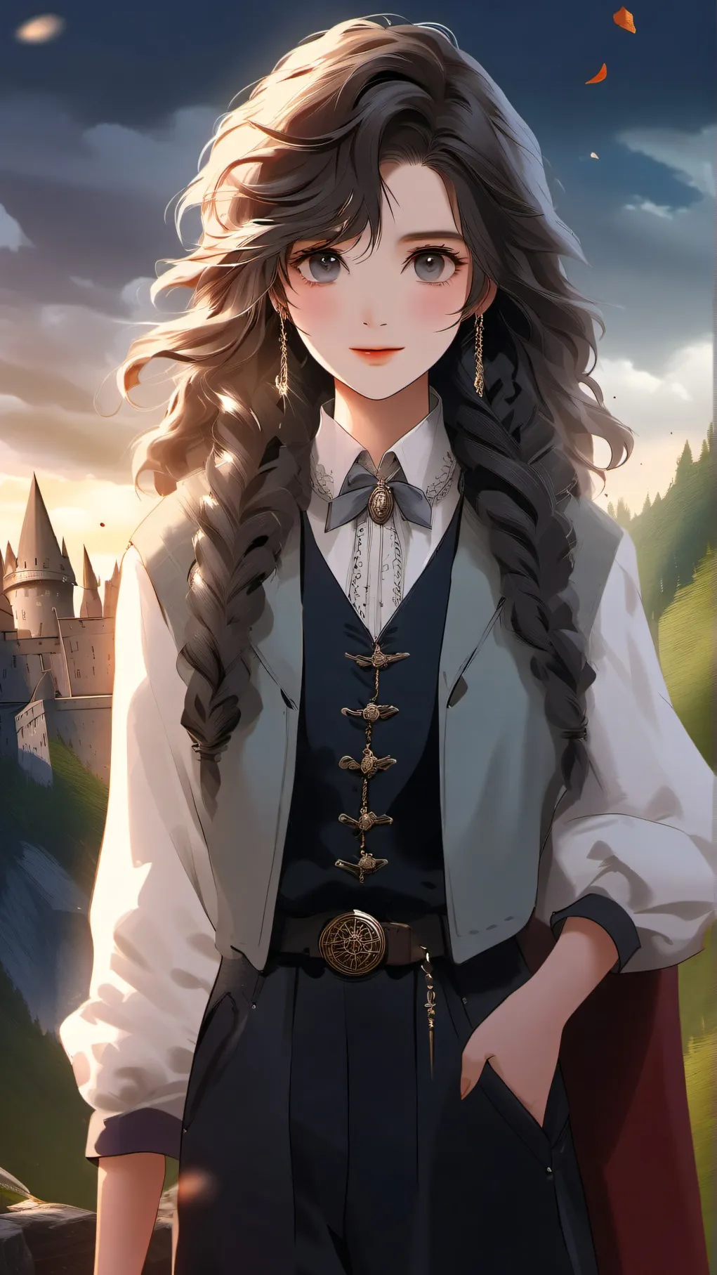 ai character: Hogwarts Crushes background