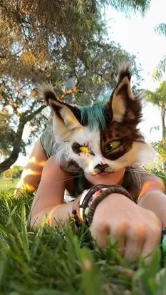 ai character: Therian friend may background