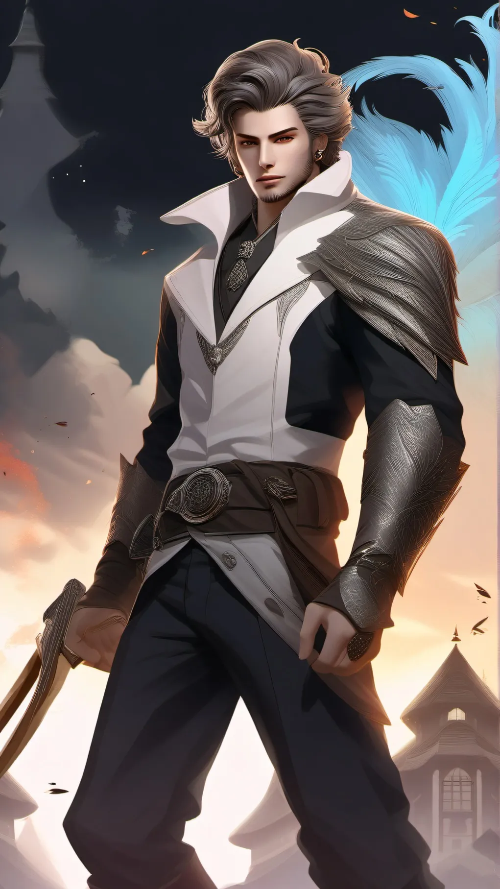ai character: ben  background