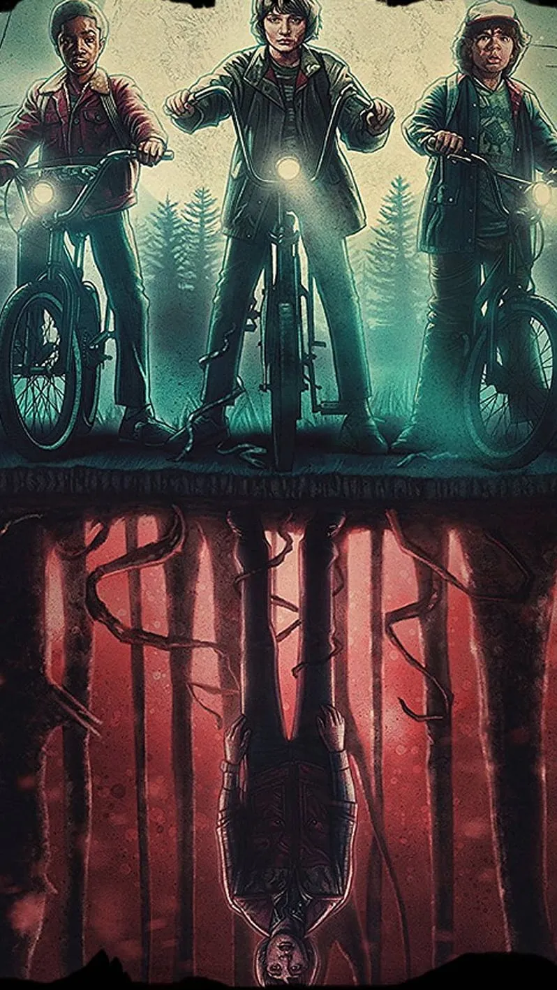 ai character: Stranger Things S1 background