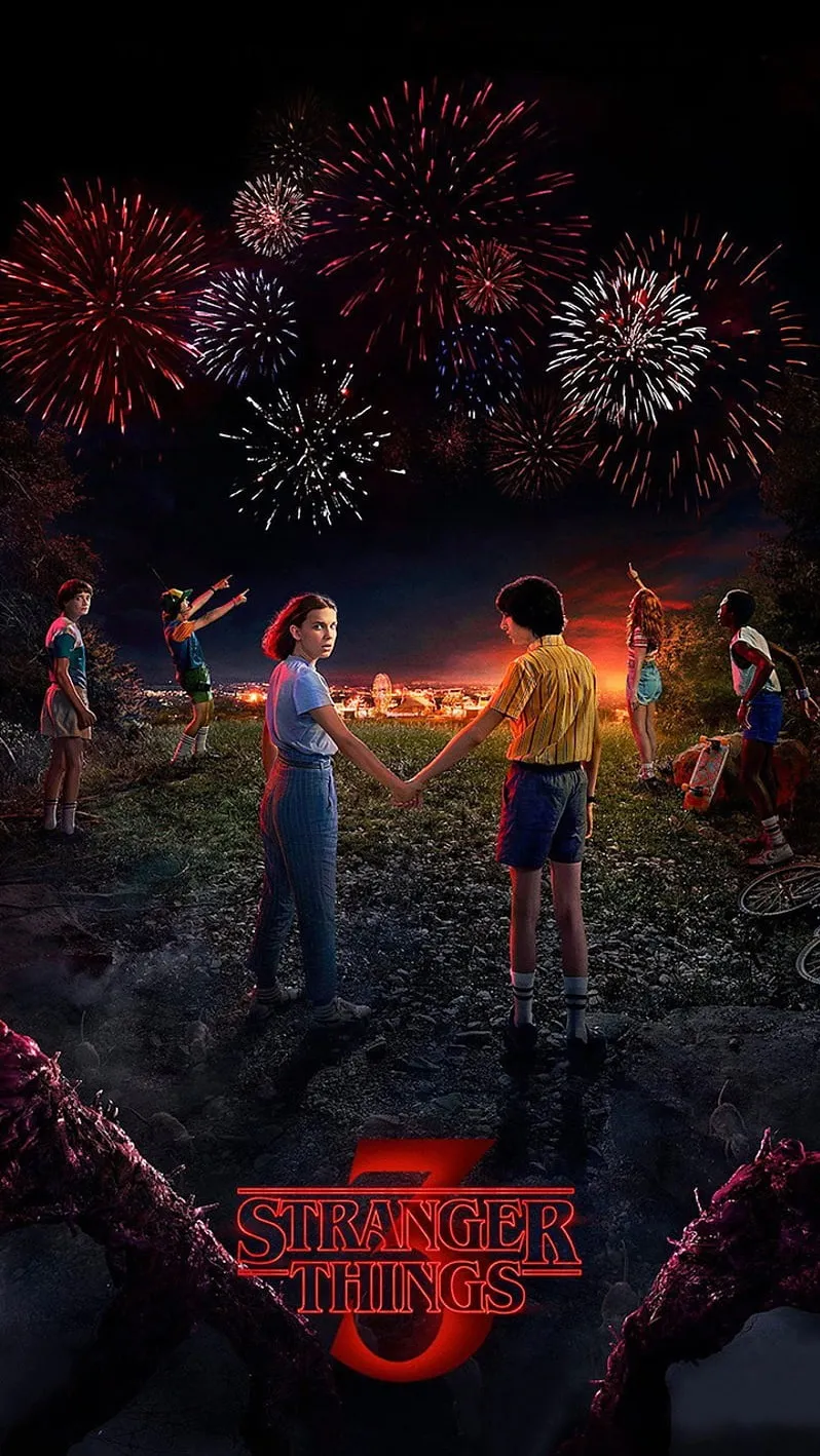 ai character: Stranger Things S3 background