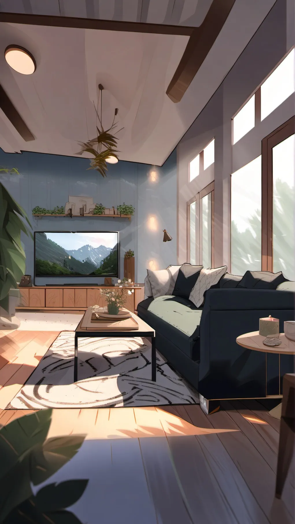 ai character: Genshin REACTS background