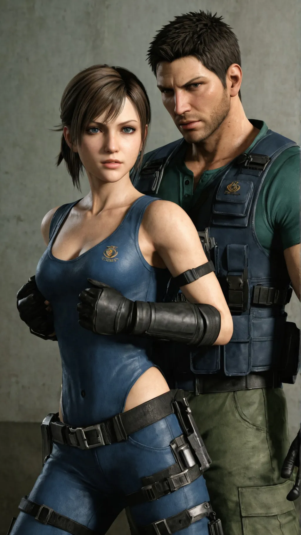 ai character: chris and jill background