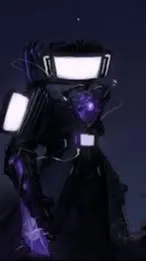 ai character: titan tv man background