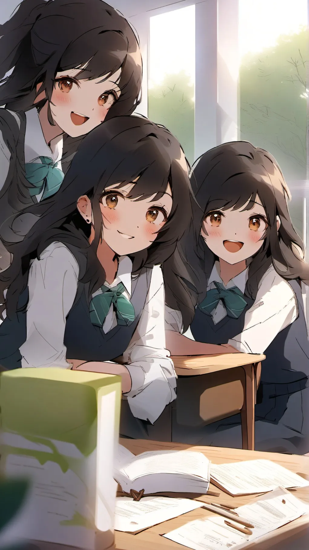 ai character: popular girls background