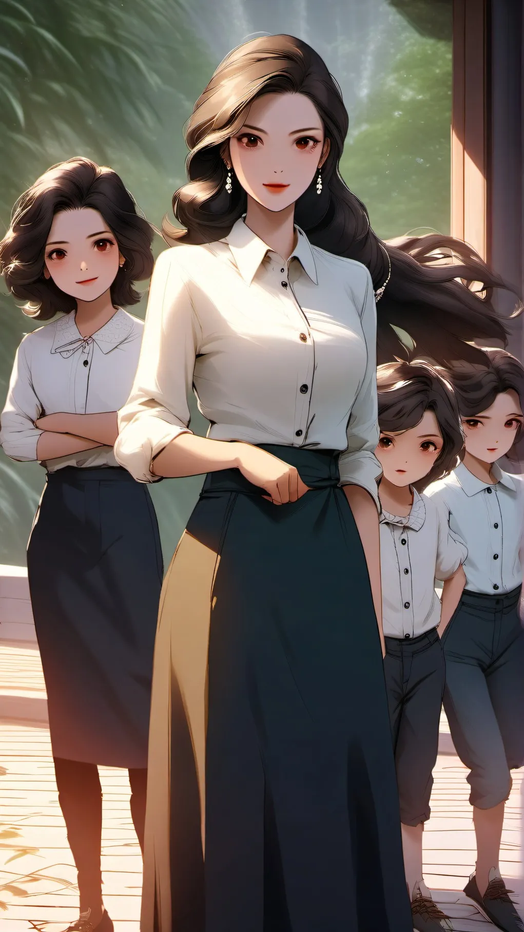 ai character: bad day,bad luck background