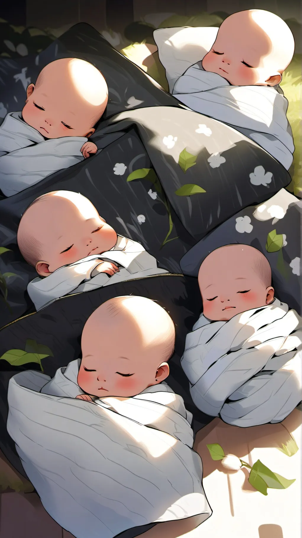 ai character: baby world background